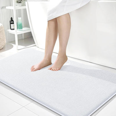 Memory Foam Bath Mat – 30x20 Grey, Soft & Absorbent