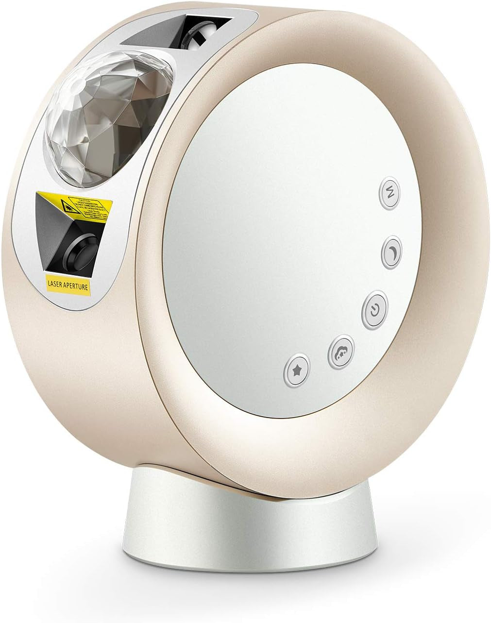 LED Sky Projector Light, Galaxy Lighting, Nebula Star Night Lamp with Base and Remote Control for Gaming Room, Home Theater, Bedroom , or Mood Ambiance (Gold)