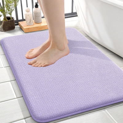 Memory Foam Bath Mat – 30x20 Grey, Soft & Absorbent