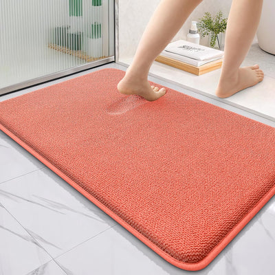 Memory Foam Bath Mat – 30x20 Grey, Soft & Absorbent