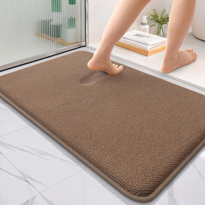 Memory Foam Bath Mat – 30x20 Grey, Soft & Absorbent