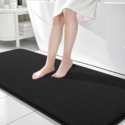 Memory Foam Bath Mat – 30x20 Grey, Soft & Absorbent