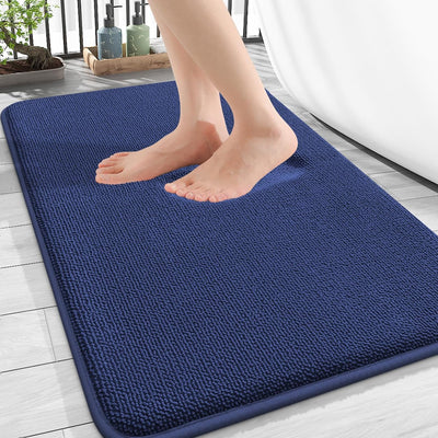 Memory Foam Bath Mat – 30x20 Grey, Soft & Absorbent