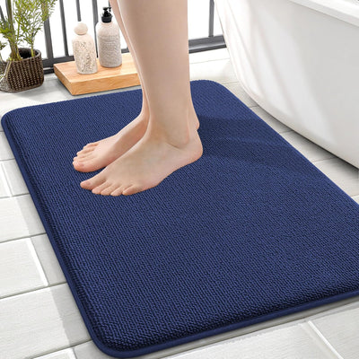 Memory Foam Bath Mat – 30x20 Grey, Soft & Absorbent